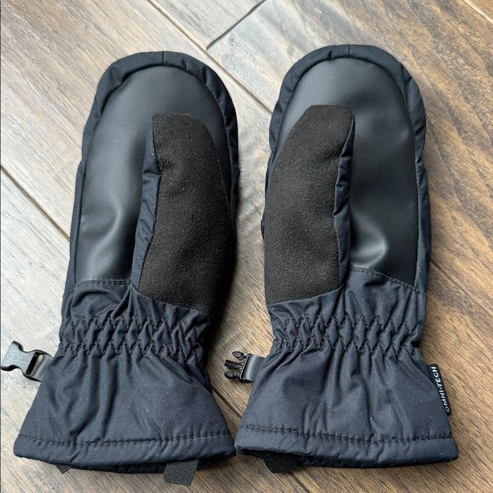 Columbia Omni-Tech Black Insulated Mittens - Toddler O/S